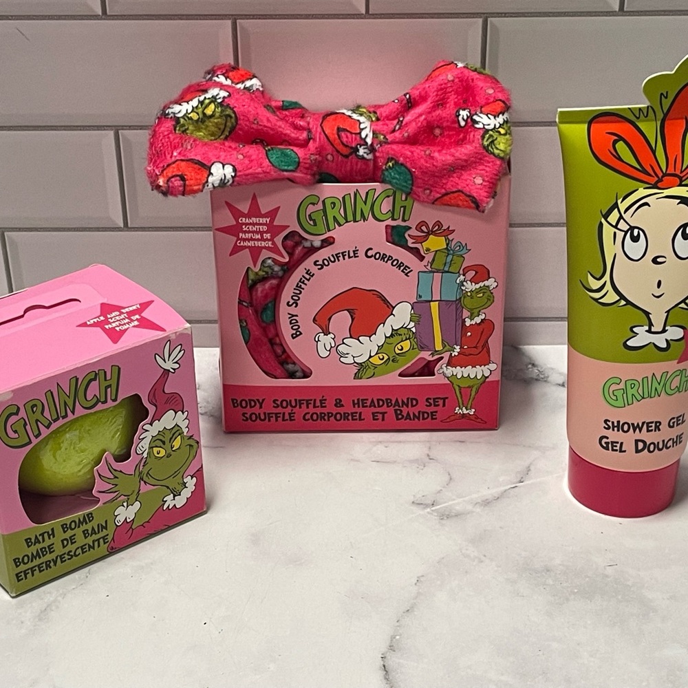 Grinch Bath Gift Set